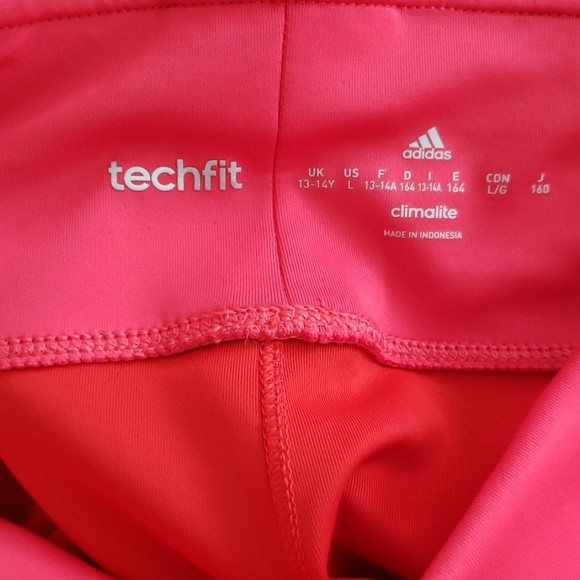 ADIDAS youth size L climalite leggings nwt - Picture 2 of 3